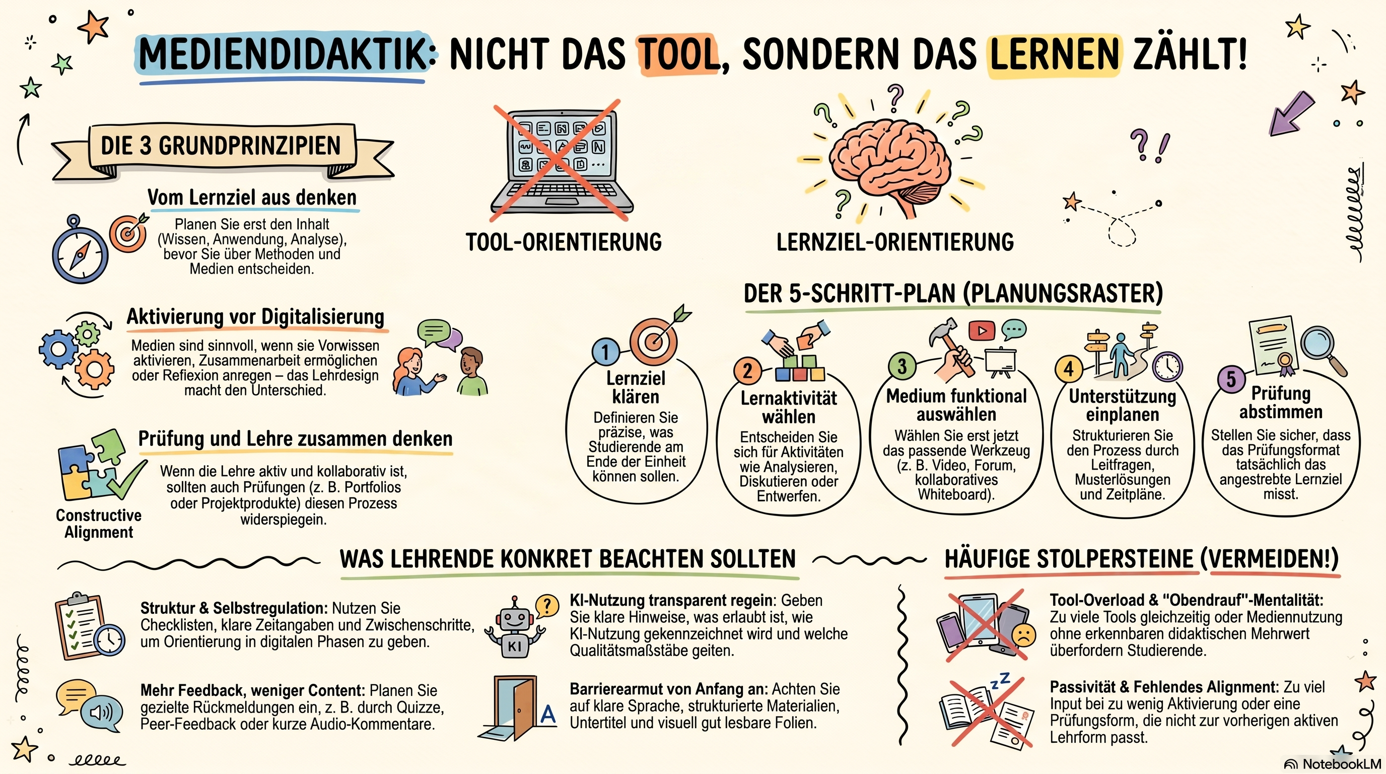 Mediendidaktik - Was ist zu beachten?