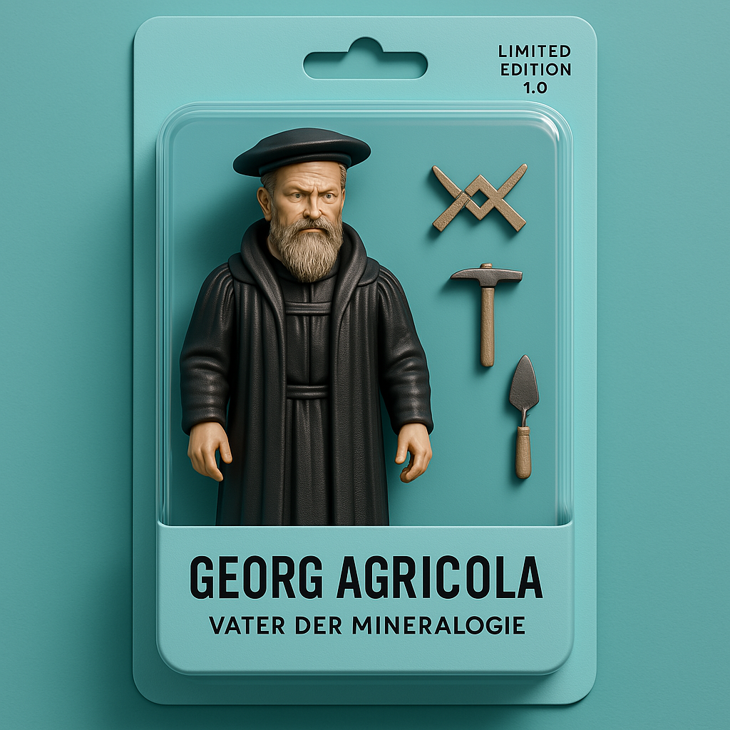Georg Agricola as an action figure