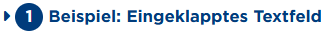 Ergebnis der Nummerierungseinstellungen ohne Farbangabe