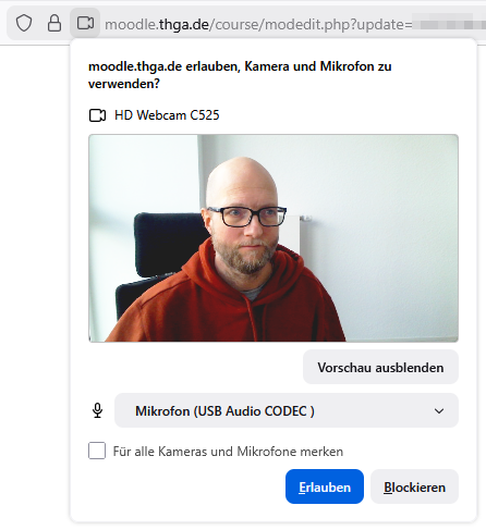 Berechtigungen für Geräte einräumen